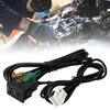 Easy Installation USB AUX Switches Plug with Cable Replacement AUX USB Switches Port Socket & Cable for B6 B7 RCD510