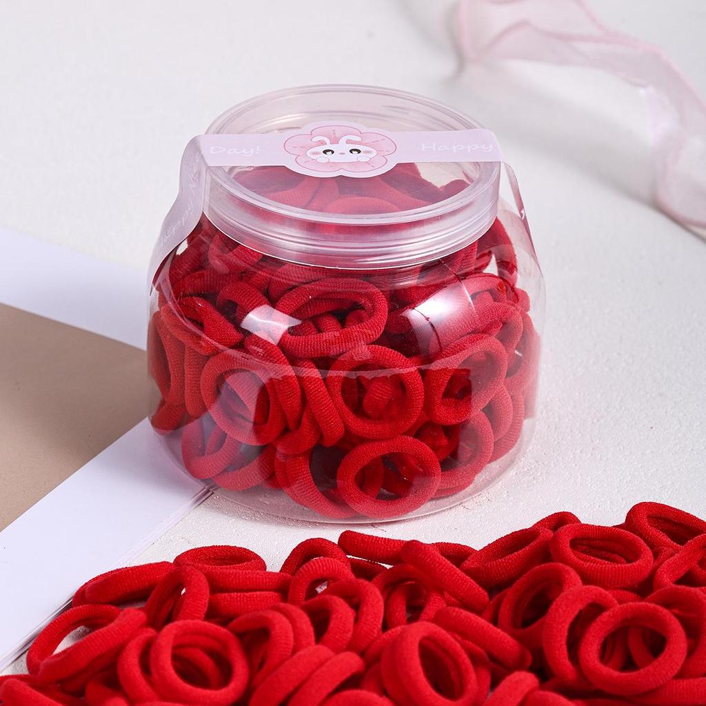 High-Elasticity Hair Ties for Girls - Gentle on Hair, Perfect for Children's Hairstyles