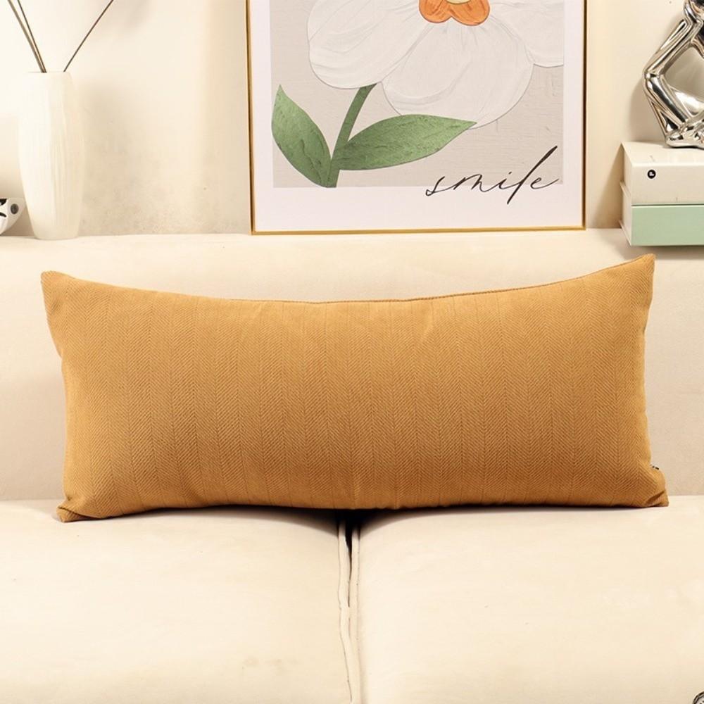 35*90cm Long Pillow Cover Soft Fabric Pillowcase Covers Nordic Lumbar Pillow Cover Home