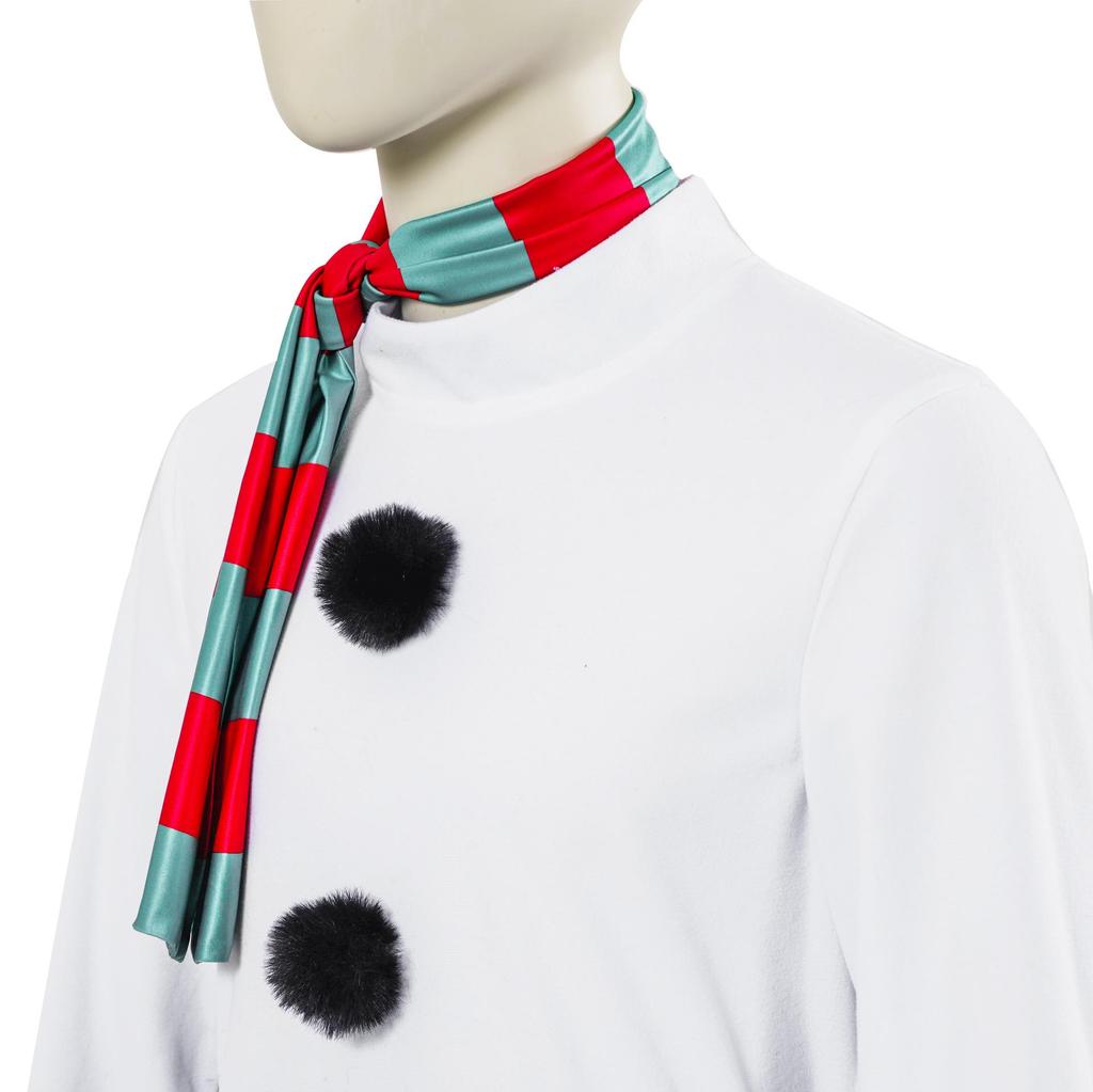Adult Snowman Costume for Couples - Christmas Cosplay & Party Outfit