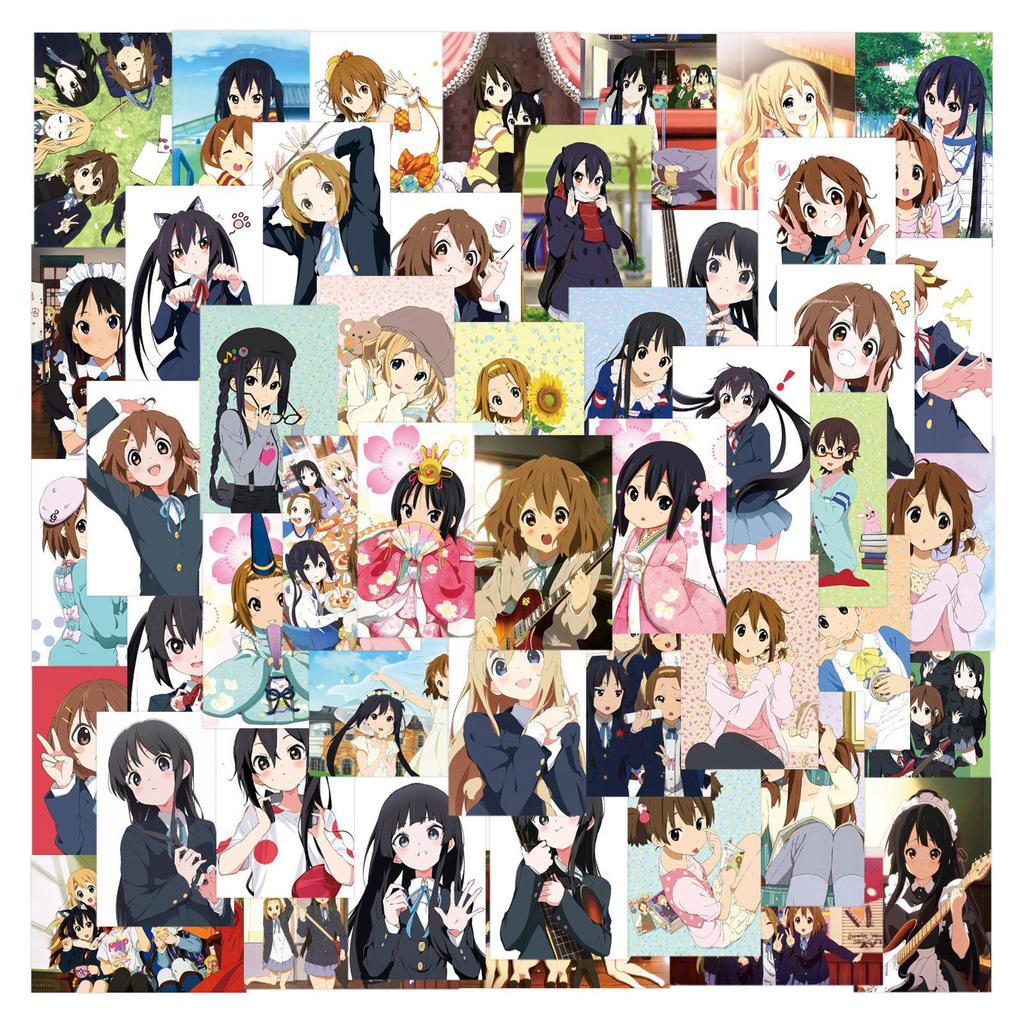 80 Cartoon Anime K-On! Stickers for Journals, DIY, Phones & Laptops
