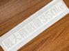 Stencil Maximum Load Capacity for Light 3cm X 20cm [font-013] Font, 350kg, White, Trucks, Etc.,