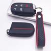 Key Shell Cover for Jeep cherokee challenger charger durango 1500 2500 3500 grand journey with Keychain Anti-Scratch Guard Shockproof Protection