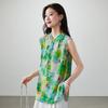 SOFSIL Women's Silk New Chinese Style Printed Blouse