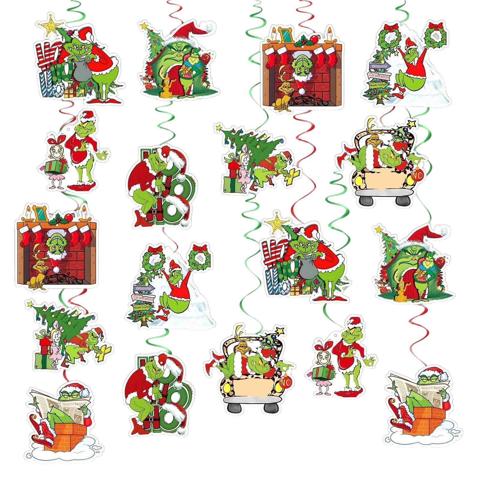 

28PCS Christmas Decorations Welcome To The Christmas Decorations Party Supplies Christmas Party Decorations One Size