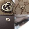 Used GUCCI Purse 245723 GG canvas/leather Brown beige W Hook Wallet