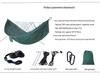 Quick-Open Mosquito Net Hammock Tent: Parachute Nylon for Camping & Outdoor Leisure