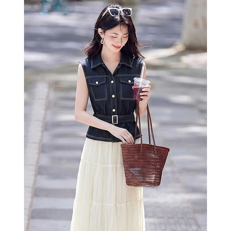 Design Sense Niche Fashion Temperament Slimming Suit for Petite Women
