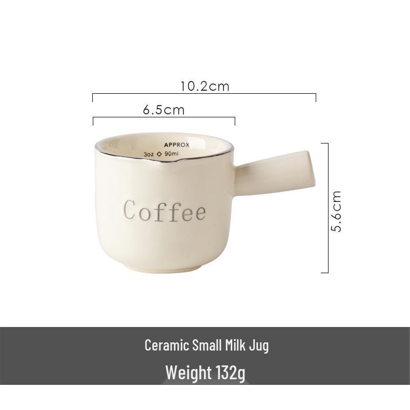 

High-Grade Espresso Measuring Cup with Scale – Cold Brew, Liquid Ounce, and Small Milk Jug