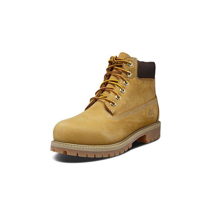 Timberland Kids 6-Inch Premium Wide Fit Boot 'Wheat' 12709W