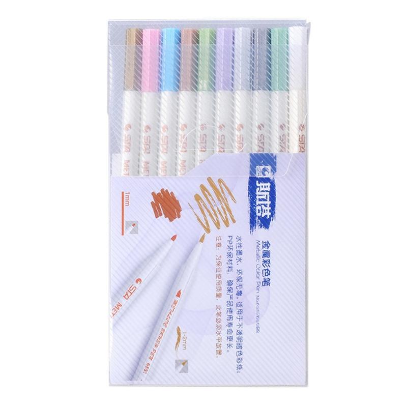 

10 Colors Epoxy Resin Drawing Pen Extra Fine Painting Pen Nail Graffiti Pens Permanent Marker Pens for DIY Resin Pro 1