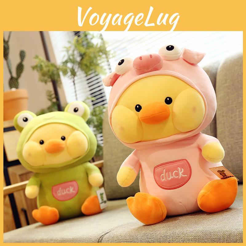 Pig Dududuck Frog Plush Toy Cartoon Stuffed Doll Bedroom Decoration Kids Gift