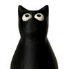Secret Stash Cat 3D Printed Black Cat Figurine for Hiding Small Items Cute Cat Prank Table Decor Collectible Figures for Cat Lovers