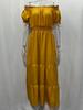 Women's One-Shoulder Short-Sleeve Long Spring Dress