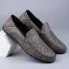 Large Size 38-47 Penny Loafers Men Casual Shoes Man Moccasins Leather Slip On Flats Lightweight Mens Driving Shoes