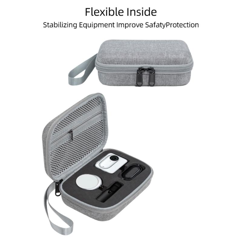 Travel Case Protective Organizers for GO 3S Camera, AntiScratch Hard Case With Organized Pockets