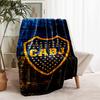 1pc Blanket - Club Atlético Boca Juniors Print Design, Lightweight Blanket for Sofa, Bed- Soft &Warm, Gift for All Seasons
