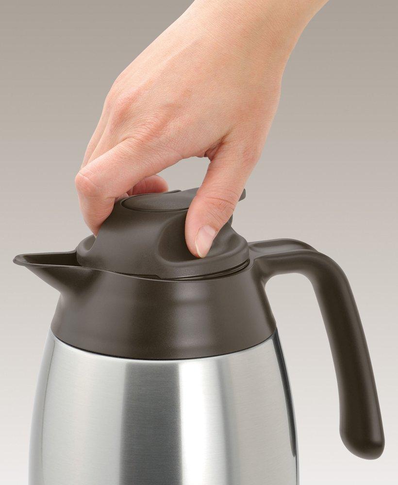 Thermos Stainless Steel Pot Stainless Steel Brown SBW 1.5L THV-1501
