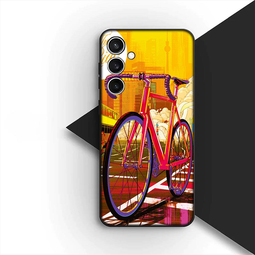 For Motorola Moto Edge 70 60 Fusion NEO Pro G56 G96 G04 G05 20 G Stylus Phone Cover Case Mountain Bike Cycling Art Wallpaper