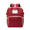 Li Shen Portable Multifunctional Diaper Bag Backpack with Baby Bed