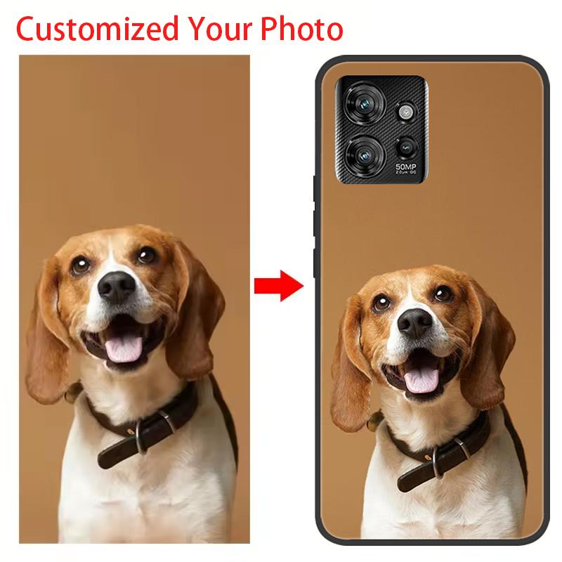 Custom Phone Case For Motorola Thinkphone 5G DIY Personalize Picture Back Cover For Moto G85 G04 G04S G14 G34 G84 E14 G35 Fundas
