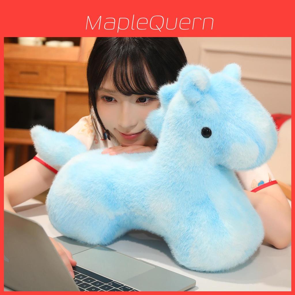 Rainbow Pony Plush Toy Cartoon Animal Decor For Kids And Collectors