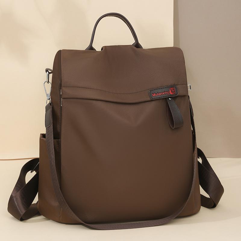 Double Shoulder Bag, Anti-theft Women's Bag, Large Capacity Travel Backpack, Casual College Student Bag