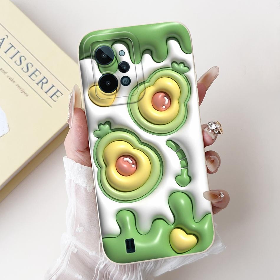 For Realme C31 Case RealmeC31 C 31 4G RMX3501 2022 Cute Cartoon Camera Protective Shockproof Soft Silicon Phone Cases