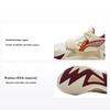Li Ning Kids Burst Team Synthetic Leather Fashion Sports Simple Non-Slip Wear-Resistant Rebound Basketball Shoes Men Sneaker YKBV016-3