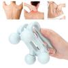Roller Massager Four Wheels Handheld Manual Universal Body Massage Therapy Equipment