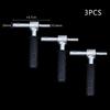 Attacco Trapano Avvitatore Senza Fili Per Sonda da Ghiaccio Adattatore Metallico Convertitore Punta per Trapano Elettrico Accessorio per Pesca sul Ghiaccio all'Aperto