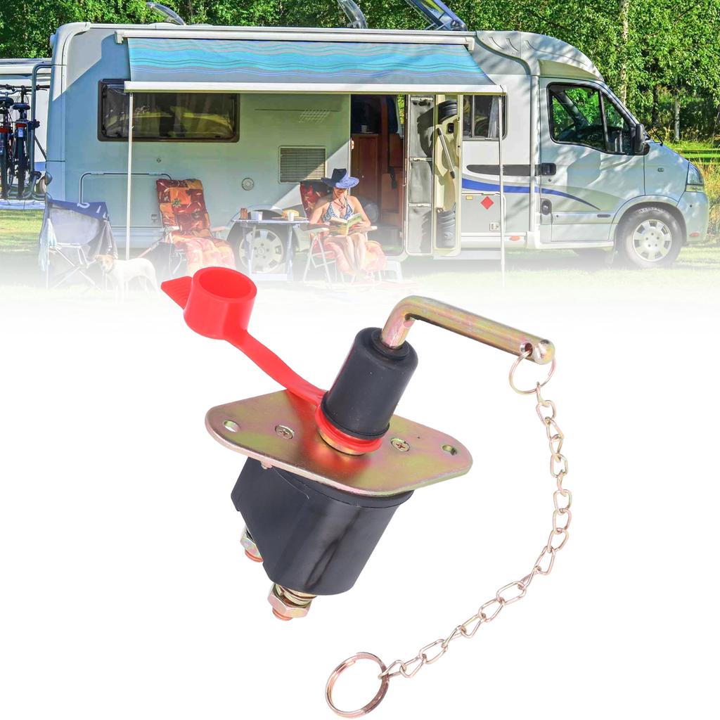 Batteriisolatorbryter Strømavbrudd Metall 300A 12?24V Universell for Biler Bobiler Yachter Lastebiler