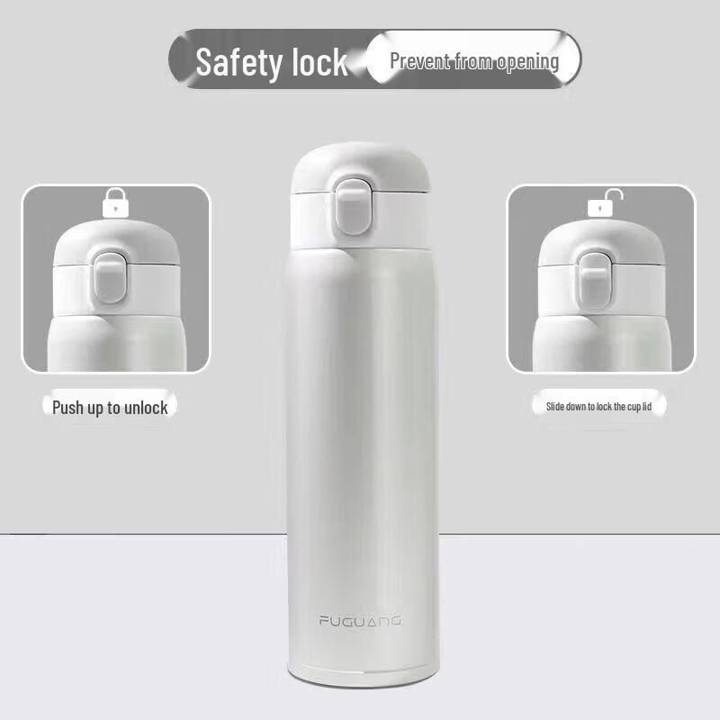 FUGUANG YuDong 304 Stainless Steel Pop-up Lid Insulated Bottle