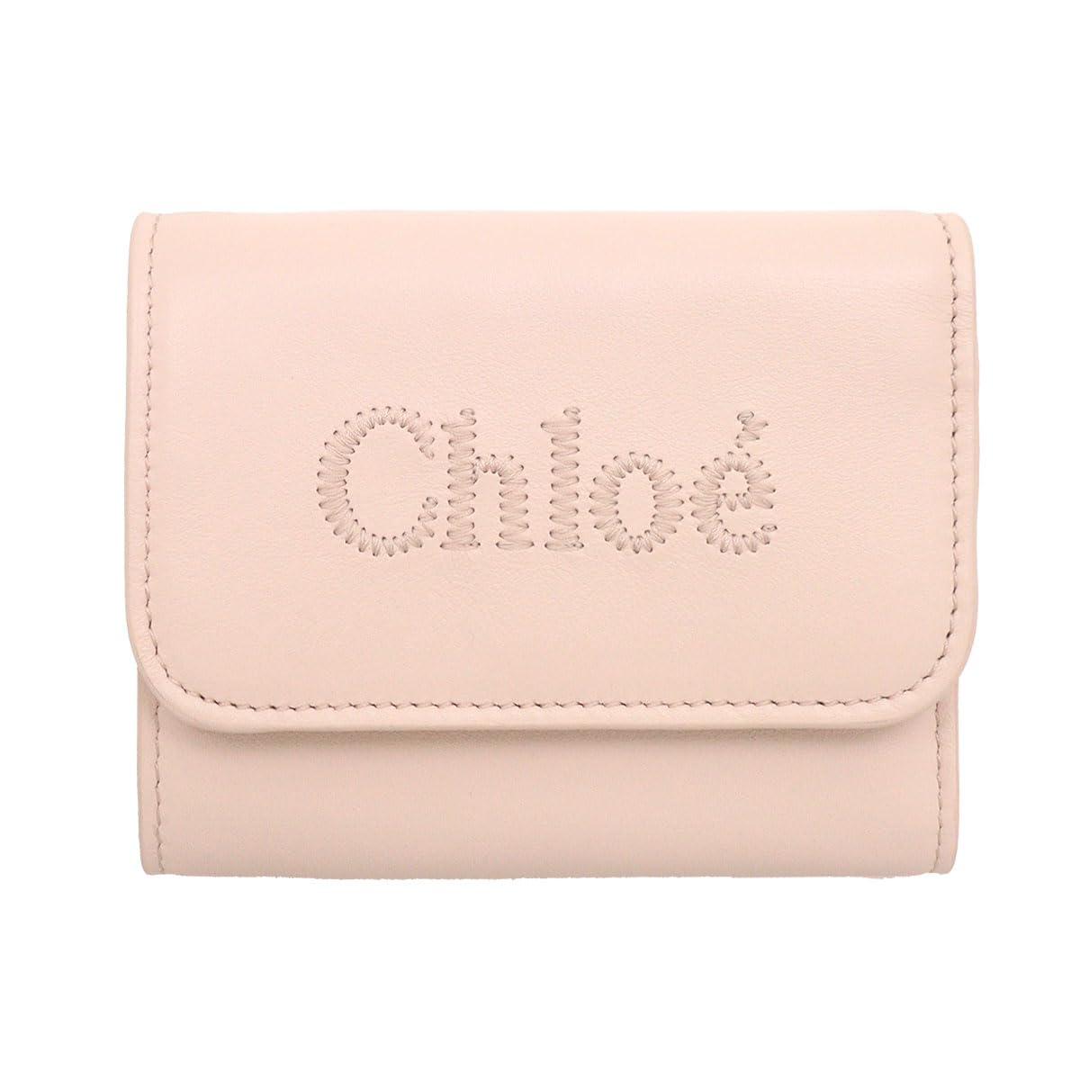 

Wallet CHC23AP874 I10 Cement Pink SENSE Shiny Calf Leather Small Trifold Wallet [Chloe] (Trifold Wallet) Women s [Brand] [Item]