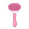 New Cat Paw Shape Pet Dog Brush Grooming Tool Self Cleaning Pet Comb Anti-slip Handle Anti-tangle Cat Hair Remover Home Use