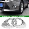 Car Bumper Fog Light Lamp Cover For Ford Focus Mk3 2011-2014 Automobiles Light