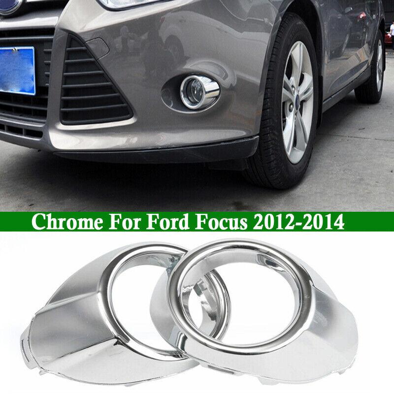 Car Bumper Fog Light Lamp Cover For Ford Focus Mk3 2011-2014 Automobiles Light