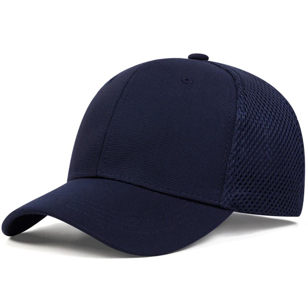

Casual Light Plate Hats Rear Sealing Sunscreen Hat Fashion Baseball Net Caps Unisex темно-синього кольору