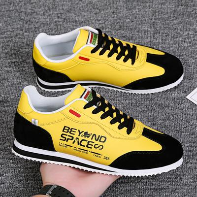 Shoes for Men Breathable Lace Up Forrest Gump Flat Slip-ons Leisure Sneakers Man Summer Walking Casual Without Leather