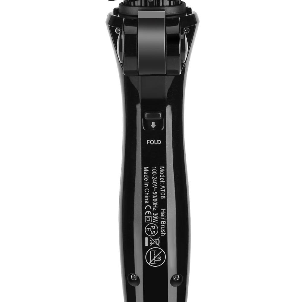 Anti Scald Handle Hair Styling Tools Foldable Design Hot Air Brush  For Women