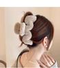 Autumn/Winter 2025 Plush Wave Claw Clip: Luxury Large Fluffy Hair Accessory for Women