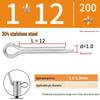304 Stainless Steel Cotter Pins