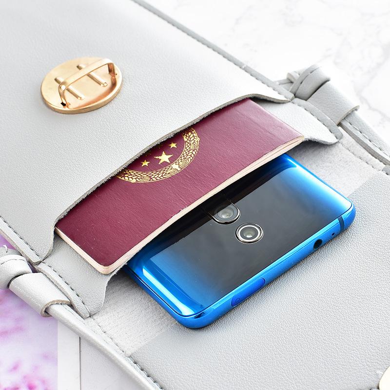 Ladies' Buckle Small Bag, Simple Vertical Style, Transparent, Touch Screen, One Shoulder Crossbody Student Phone Bag