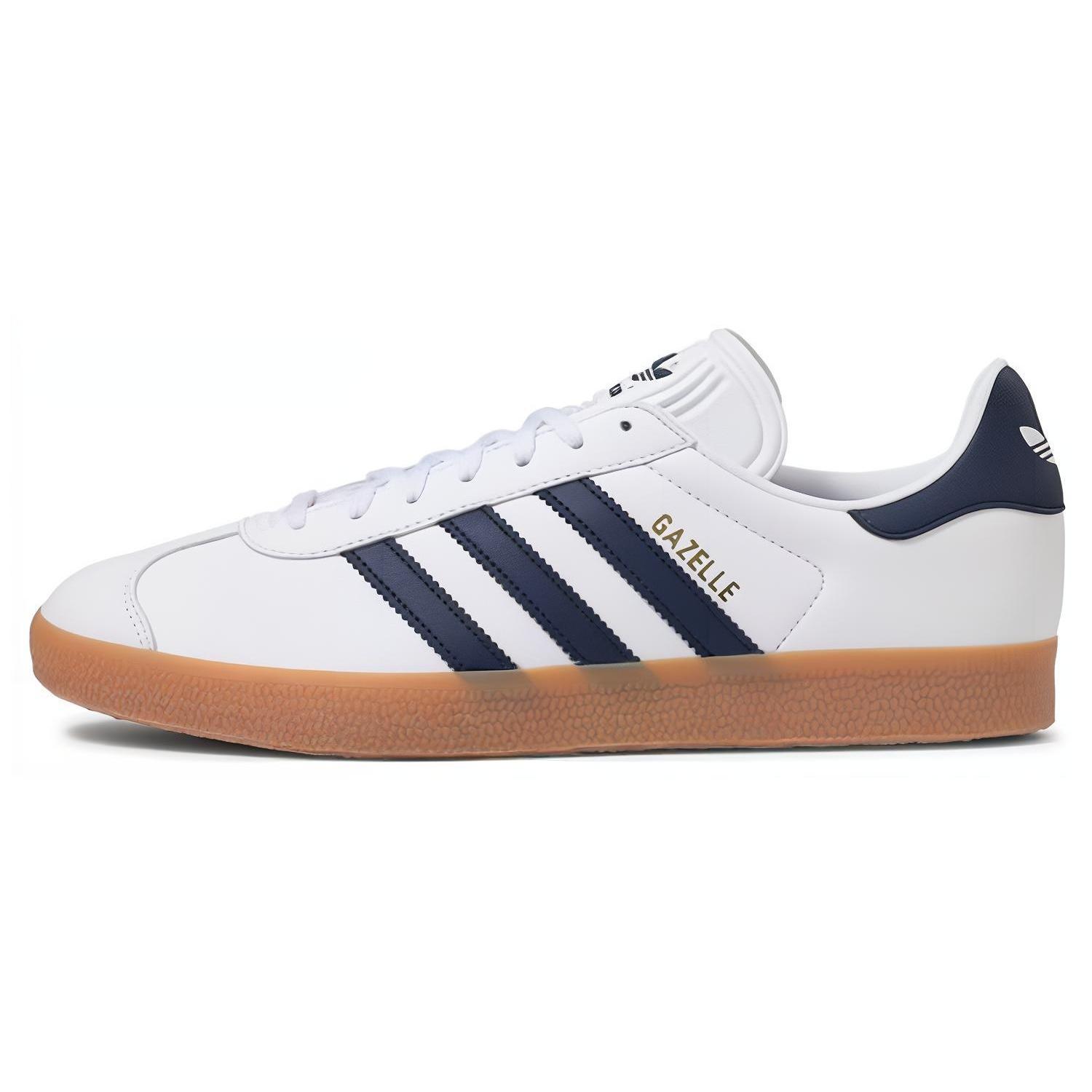 adidas Gazelle Shoes White Navy Gum Men s IG3507 EU 45⅓