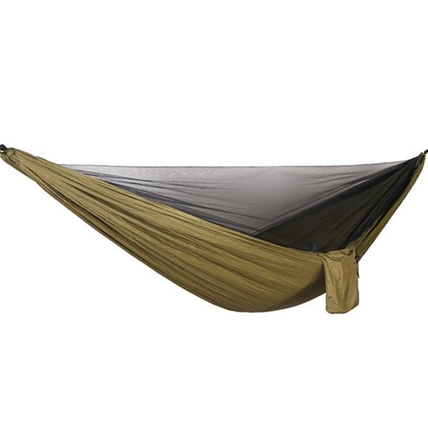 Automatic Quick Opening Mosquito-resistant Hammock Hanging Bed with Mosquito Net Sleeping Hammock