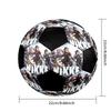 Soccer Ball Colorful Machine Stitched PVC Size 5 Team Training Competition Ready Durable High-Bounce Cool Sports Gift