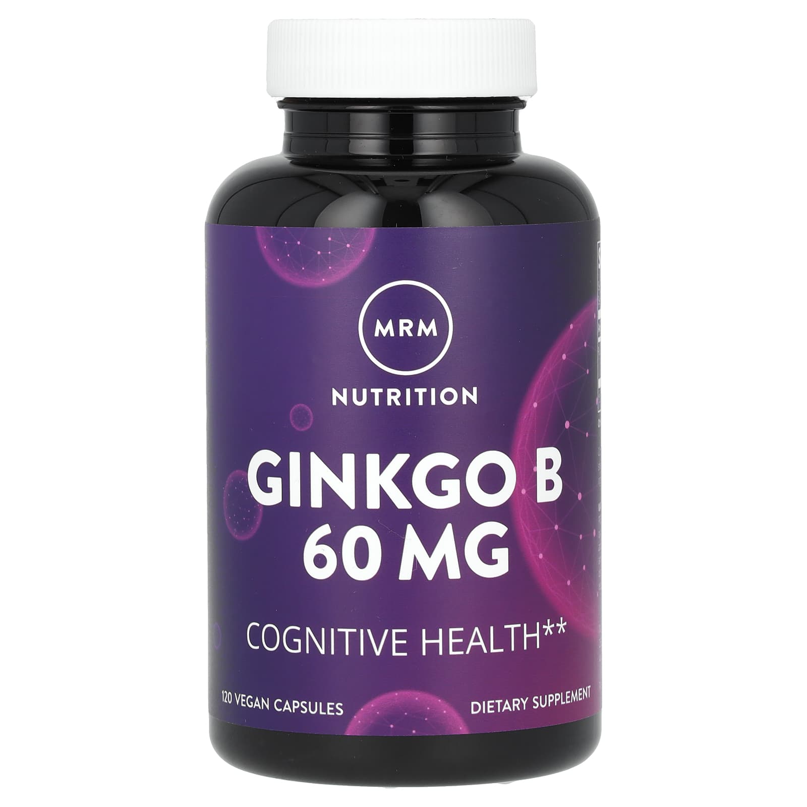 

Ginkgo B, 60Mg, 120 Veggie Caps
