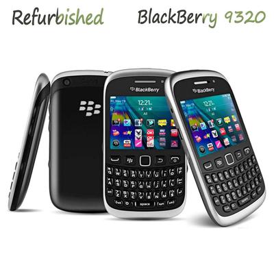 Refurbished Blackberry Curve 9320 512 RAM 512 ROM 3G NETWORK Mobile Phone With 1 SIM