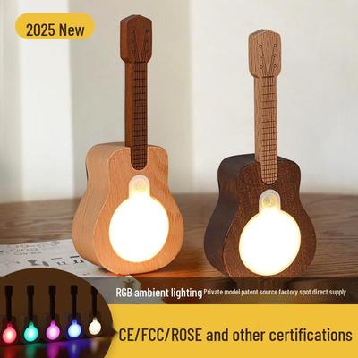 Stilvolle Indoor RGB Gitarren-Sensorleuchte - Kreatives Tischornament