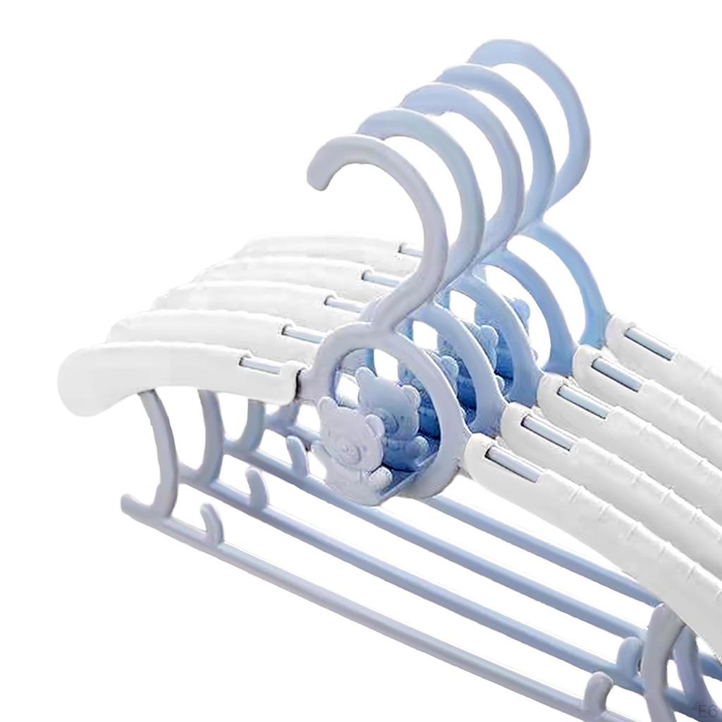 5 Clothes Hangers Space Saving Nursery for Newborns